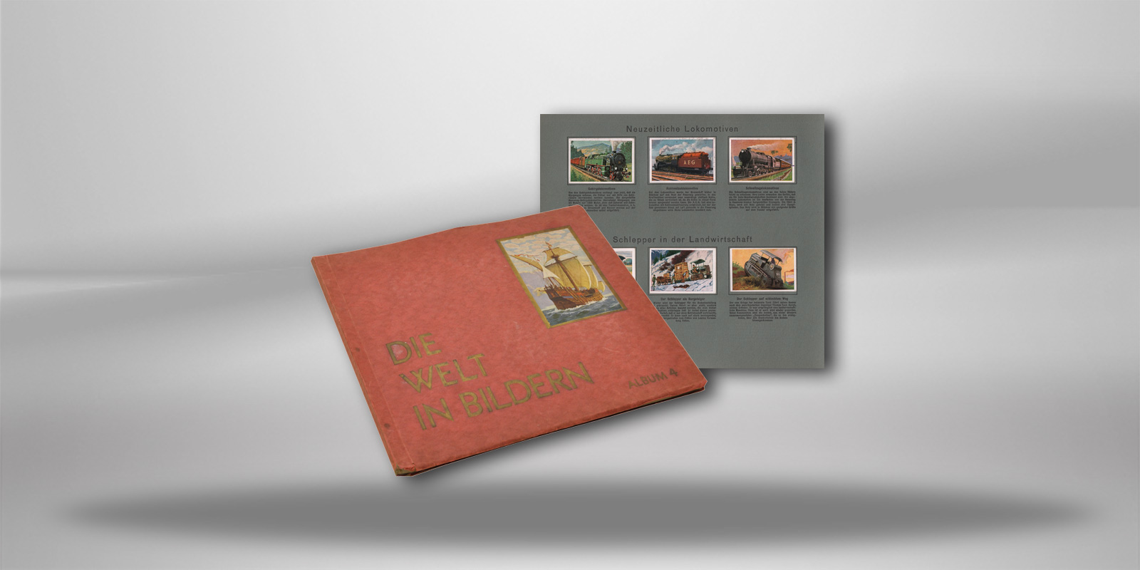 Die Welt in Bildern Album Nr.4 Sammelbilderalbum