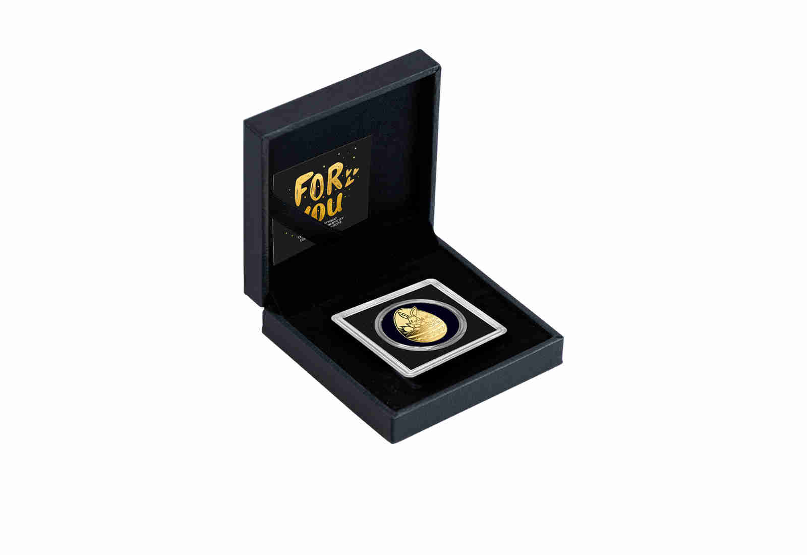 Goldmünze Osterei 999/1000 Gold Geschenk Ostern
