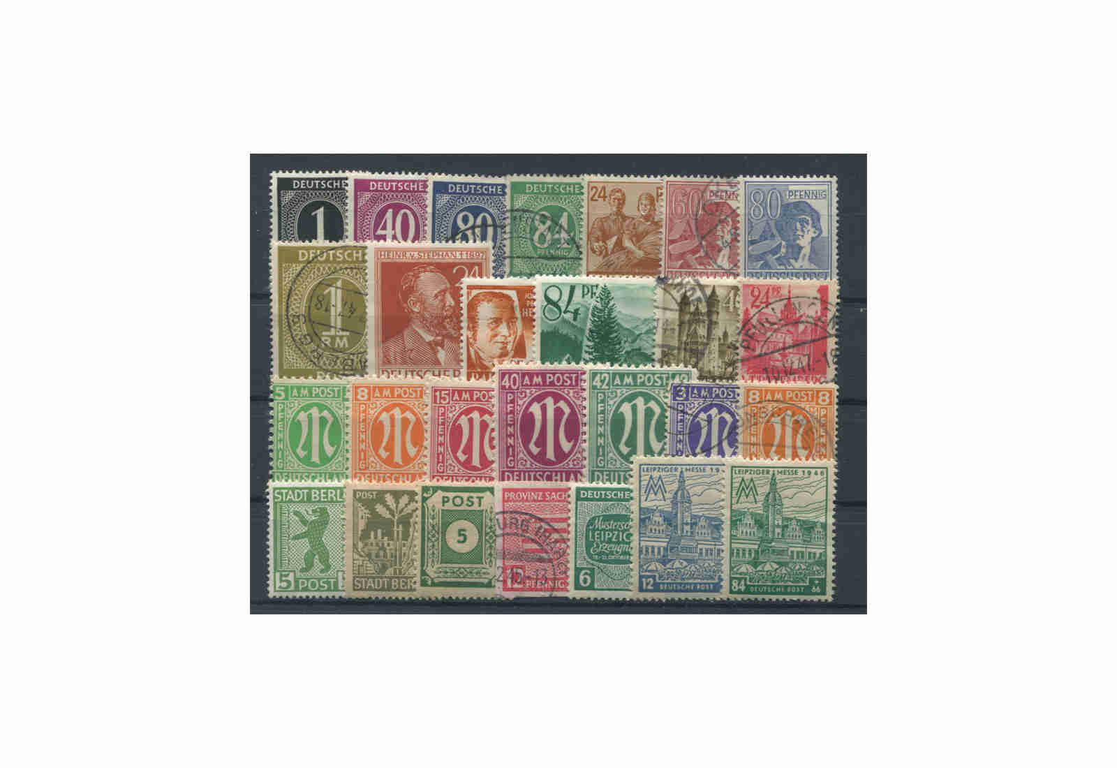 Briefmarken Deutschland Besatzungszonen 1945-1949