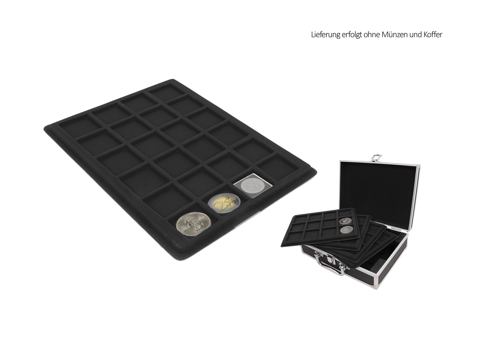 Tableau für 2 Euro Münzen