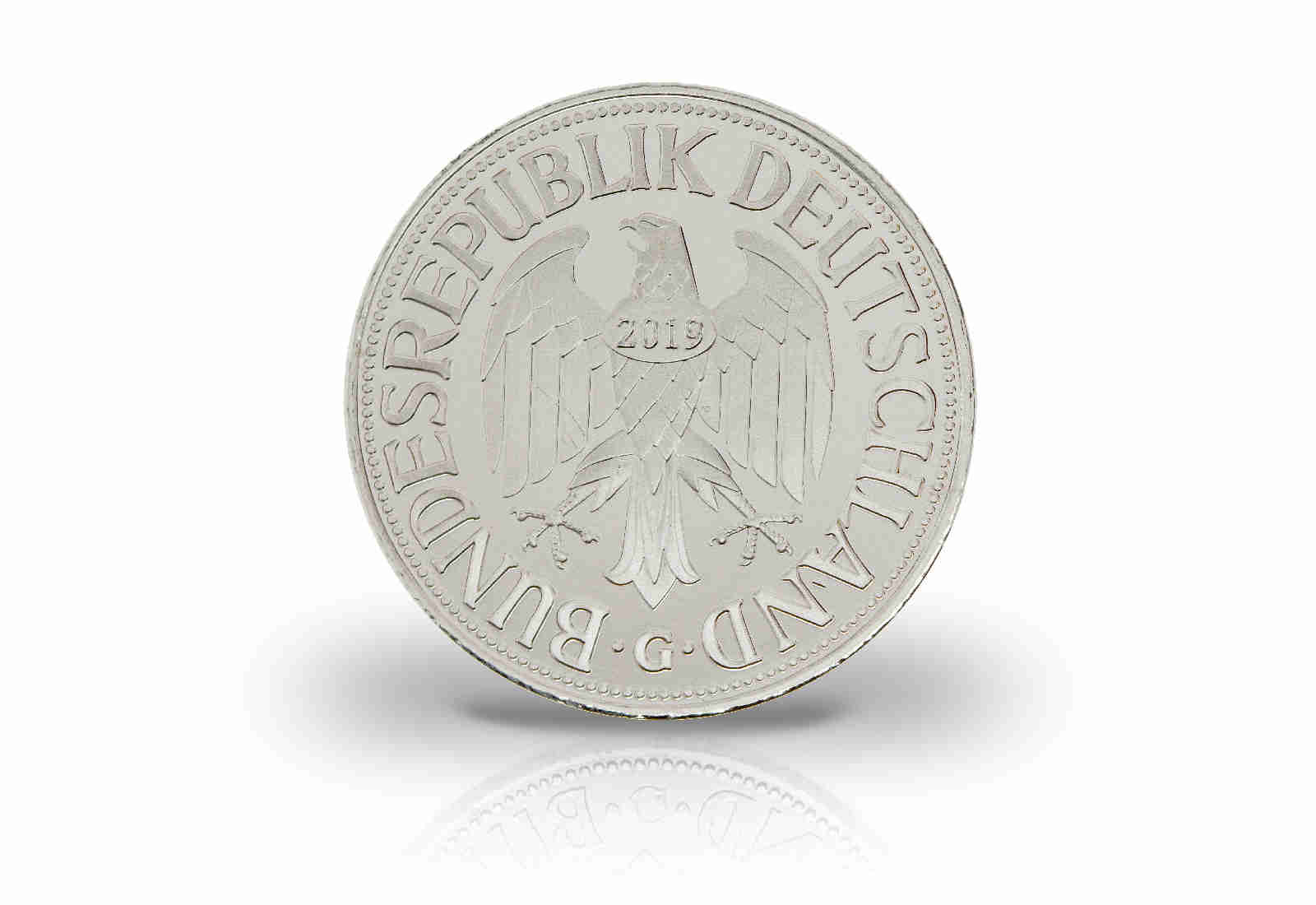 2 DM 1951 BRD Neuprägung Ahrens Pragestätte G