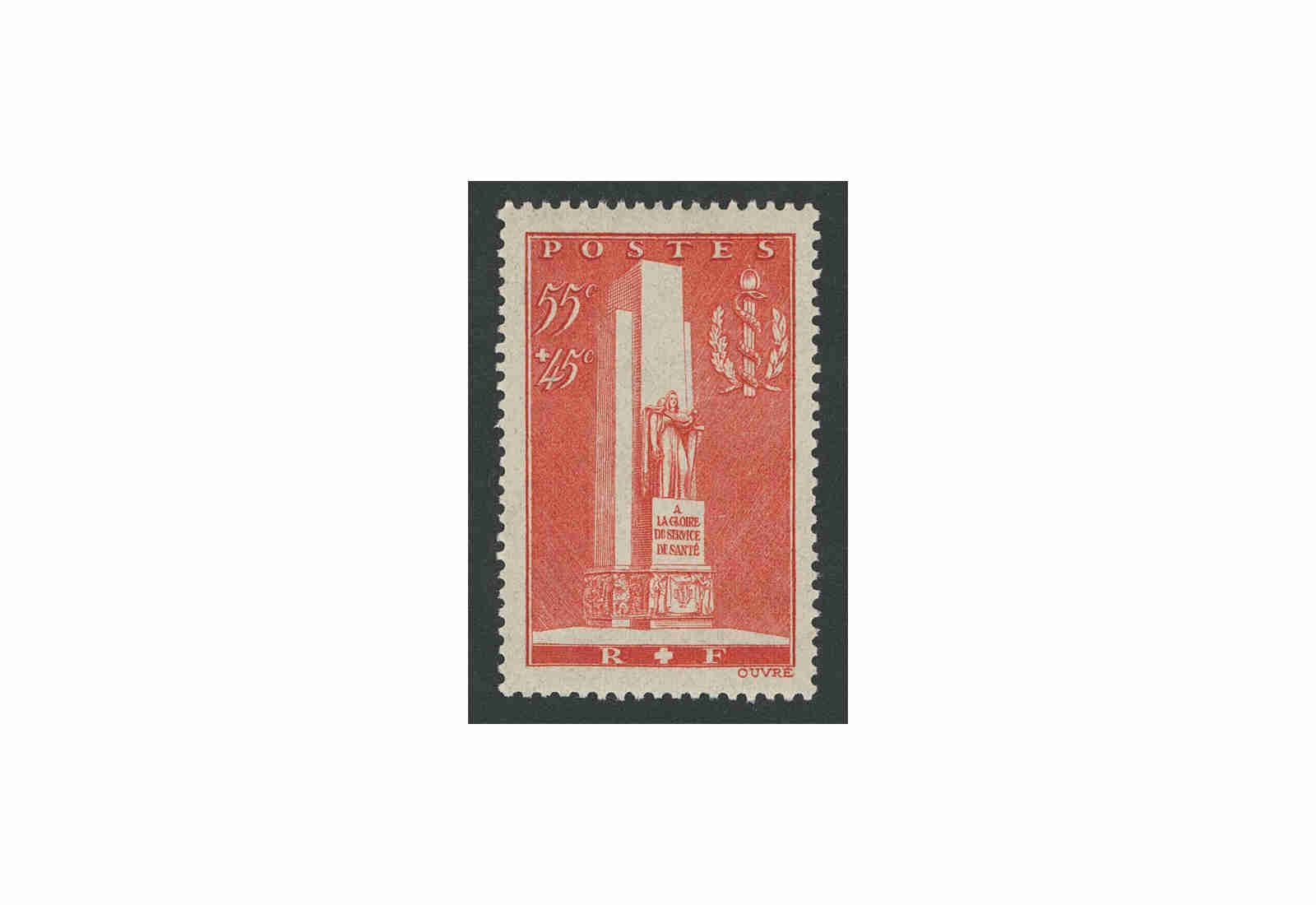 Briefmarke Frankreich Sanitätsdienst 1938 Michel-Nr. 426 postfrisch