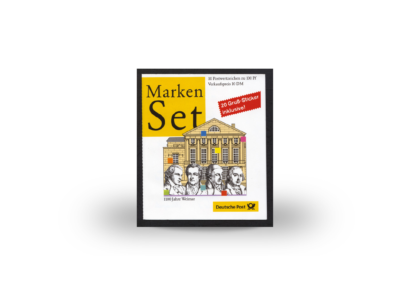 BRD MH 38 postfrisch 1100 Jahre Weimar 1999