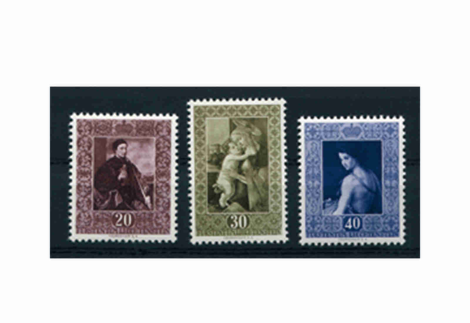 Liechtenstein Frühausgaben Michel 306 / 8 postfrisch