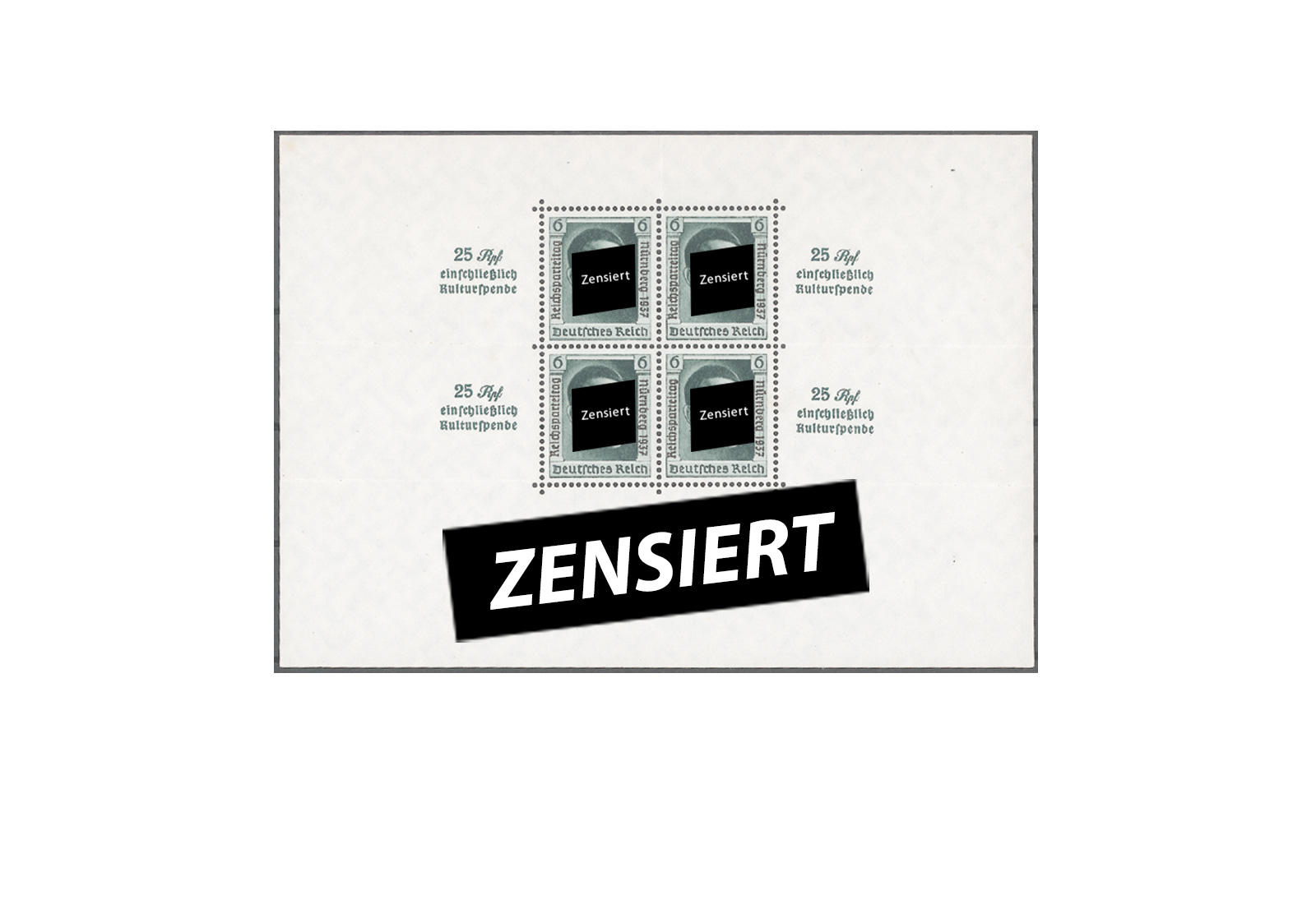Deutsches Reich Block 11 postfrisch - Reichsparteitag 1937