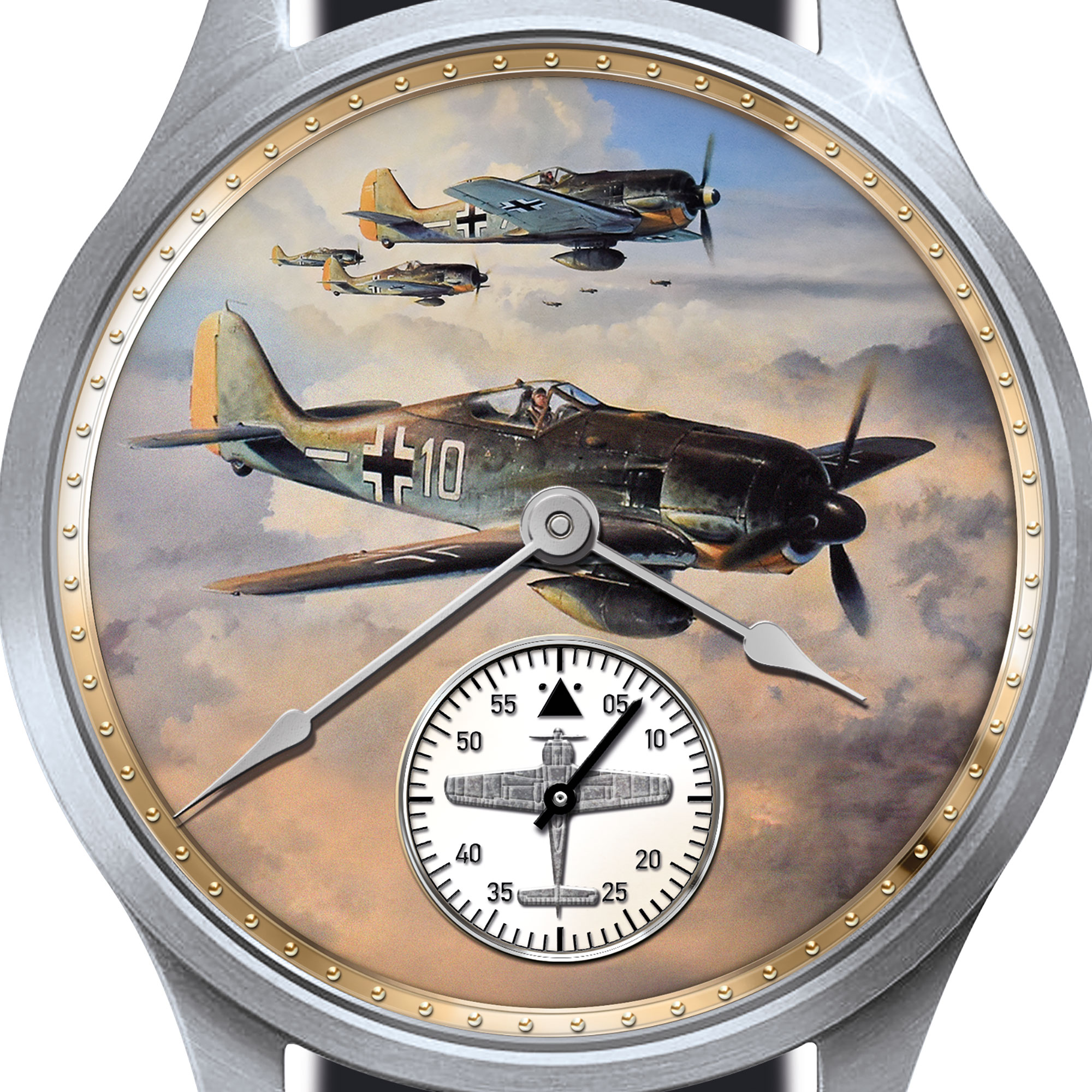 Die Focke-Wulf - Sammler-Armbanduhr