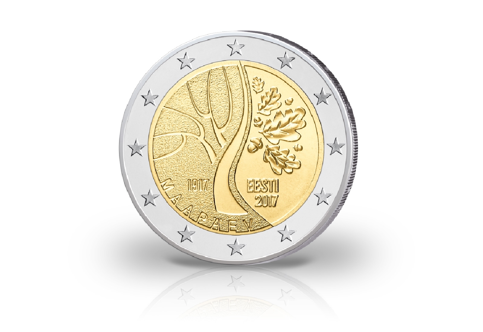 2 Euro 2017 Estland Unabhängigkeit