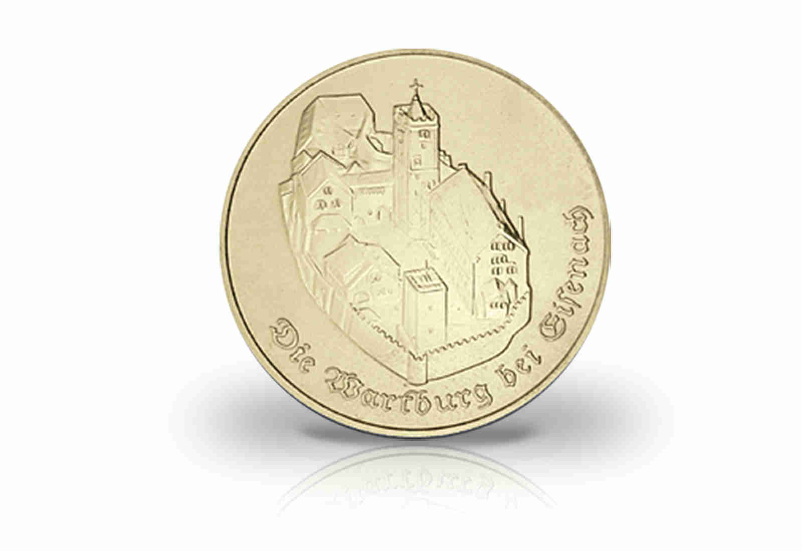 5 Mark Gedenkmünze 1982 Wartburg bei Eisenach Jaeger-Nr. 1586