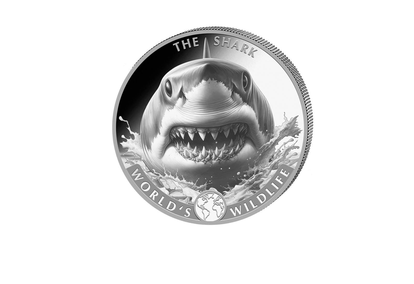 1 oz Silber 2026 World´s Wildlife Shark st