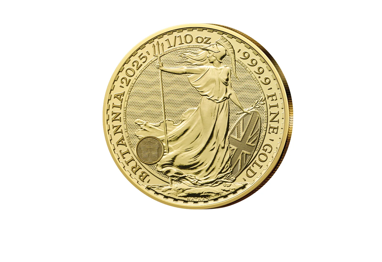Britannia 1/10 oz Gold 2025 Großbritannien King Charles III.
