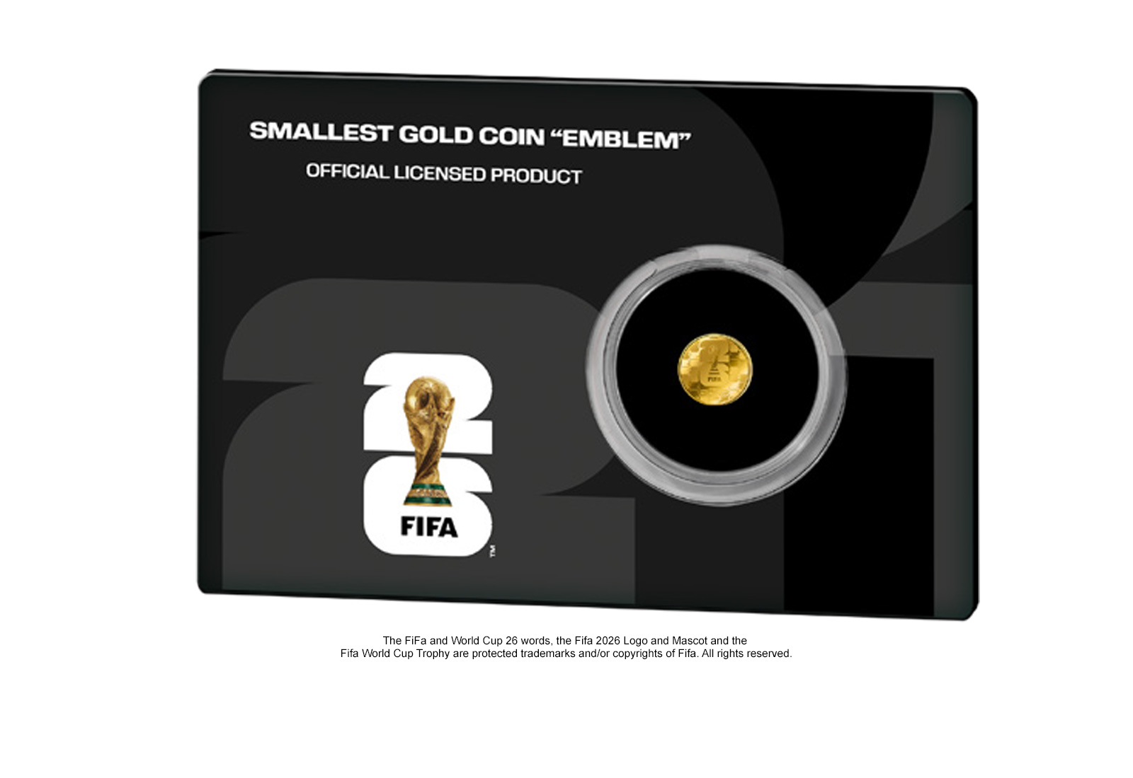 Goldmünze 0,5 g 2026 Fußball  PP