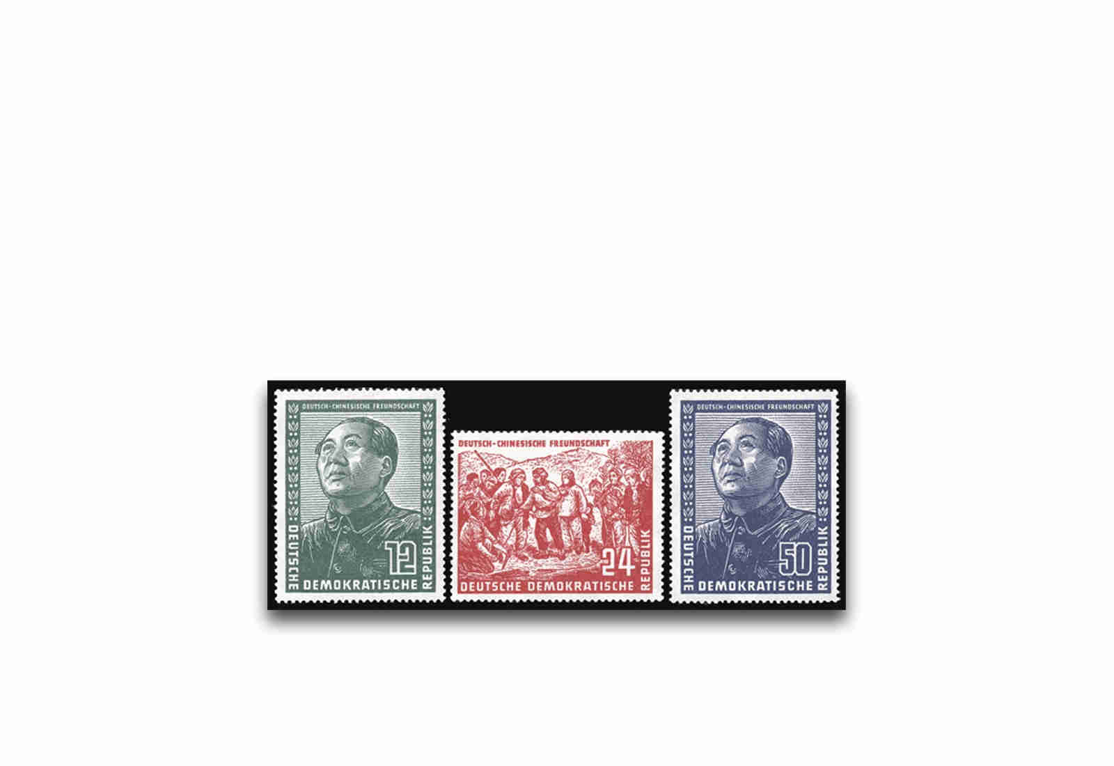 Briefmarken DDR Deutsch-chinesische Freundschaft Michel-Nr. 286-288 postfrisch