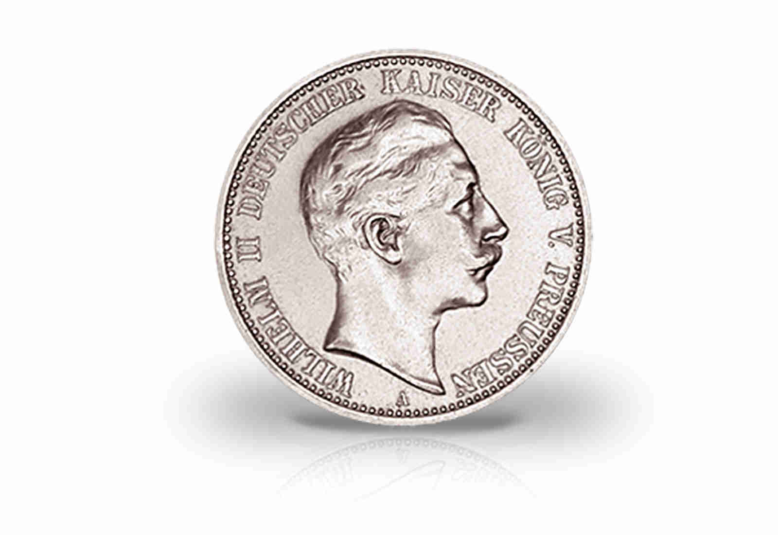 2 Mark 1888 Deutsches Kaiserreich Preußen Wilhelm II. Jaeger-Nr. 100