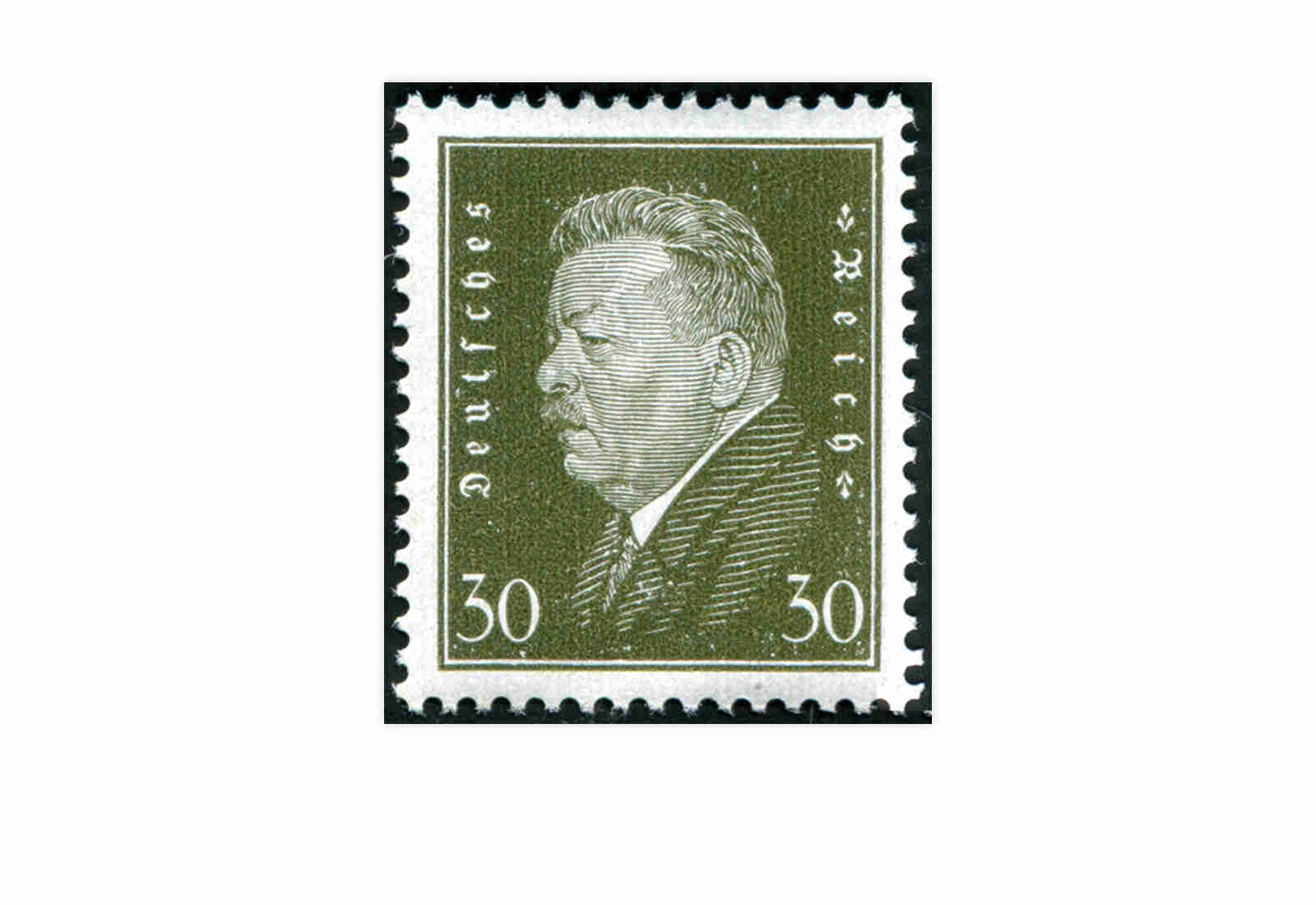 Briefmarke Deutsches Reich Reichspräsidenten 1928 Michel-Nr. 417 postfrisch