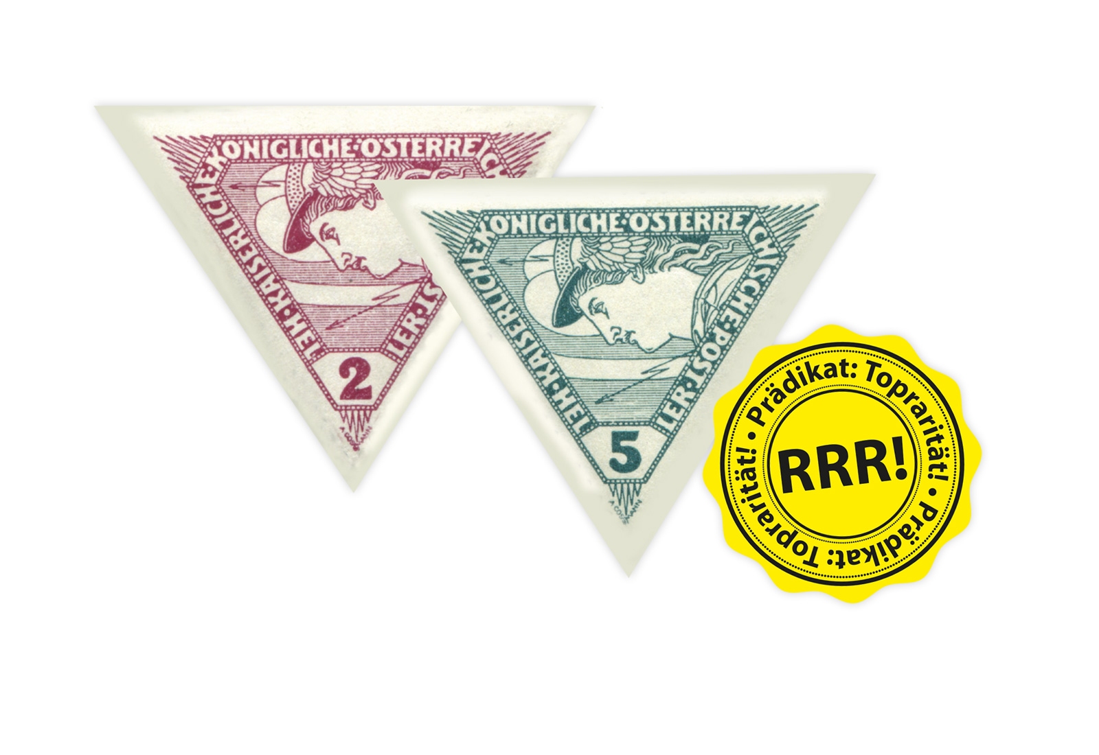 Österreich ANK Mi.Nr. 217/218 U ** Drucksachen Eilmarken