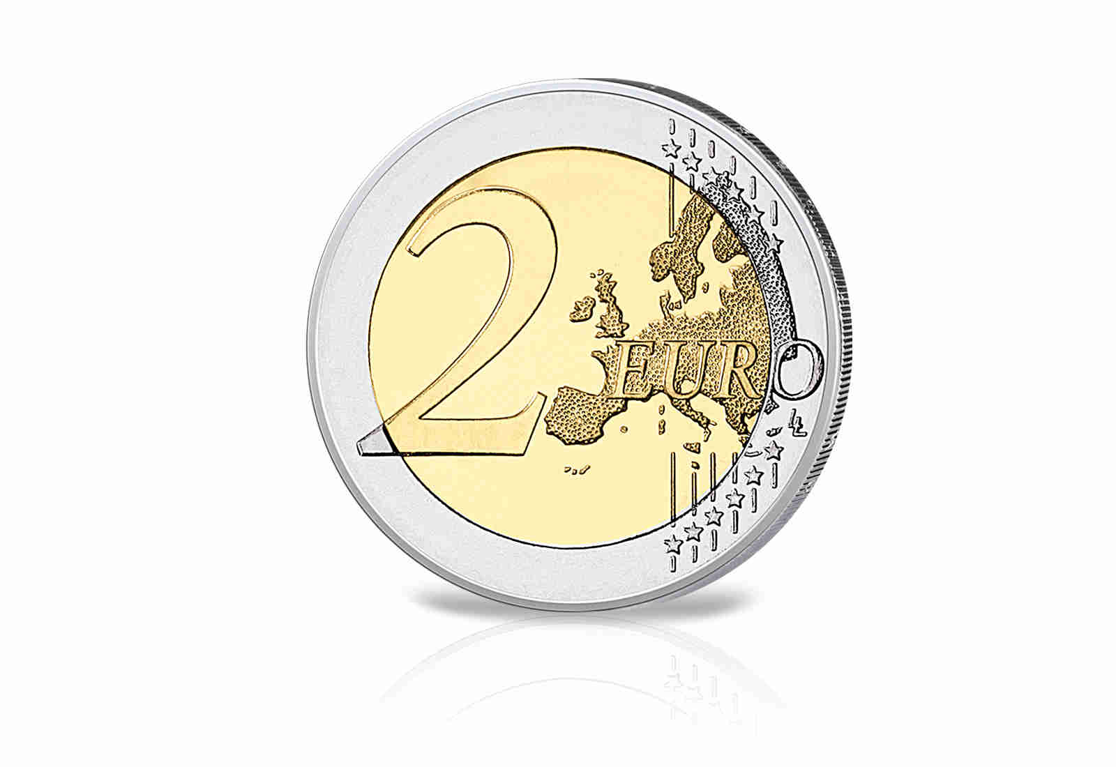 Numisbrief Vatikan 2013 grauer Taube mit 2 Euro Sedisvakanz mit Farbmotiv