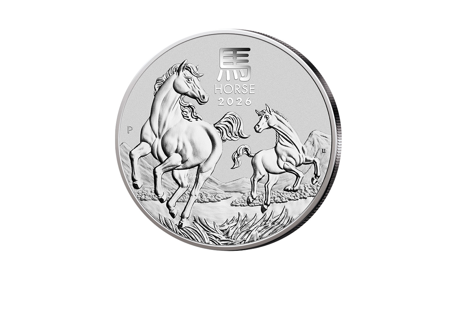 Lunar Serie III 2 oz Silber 2026 Australien Jahr des Pferdes
