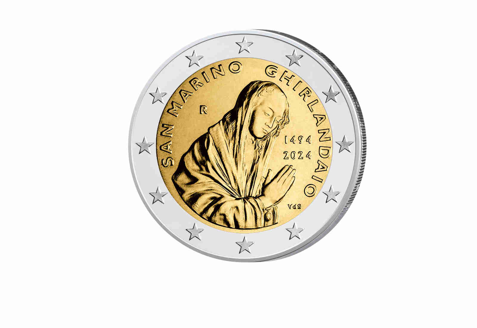 2 Euro San Marino 2024 530. Todestag Ghirlandaio st