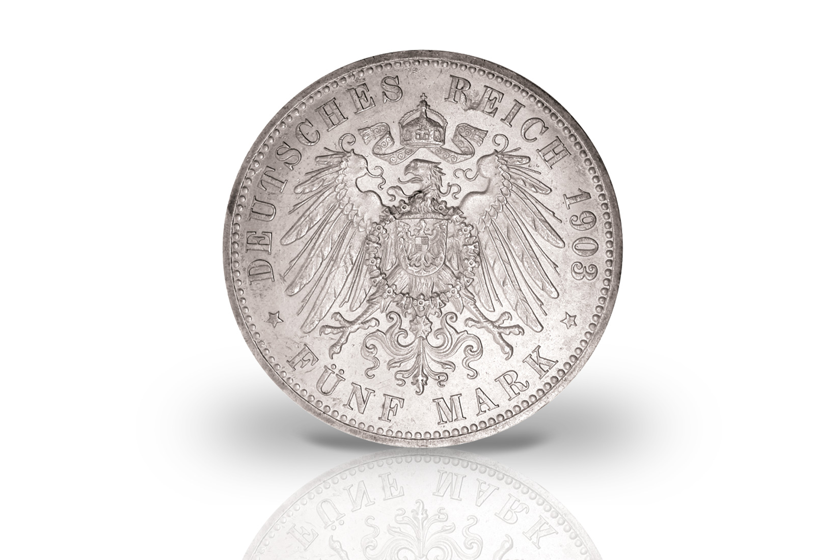 5 Mark 1903 Deutsches Kaiserreich 50 Jahre Regierung Sachsen Altenburg Jaeger Nr 144