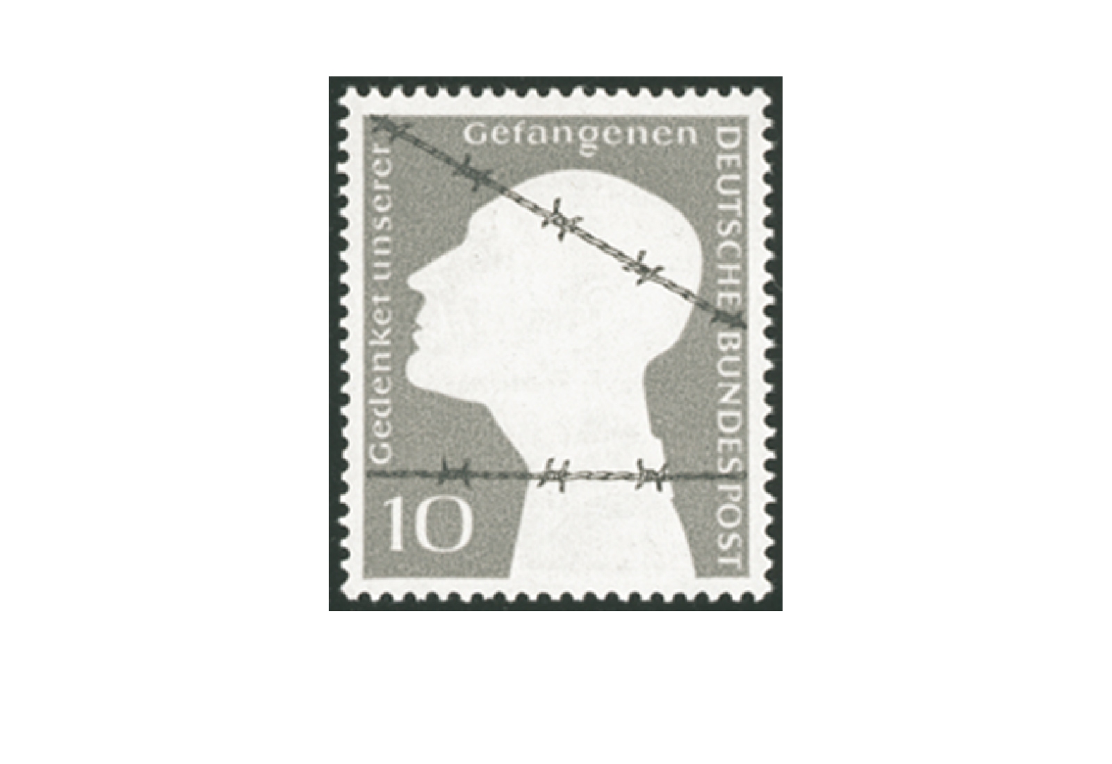 Briefmarke BRD Kriegsgefangene 1953 Michel-Nr. 165 postfrisch