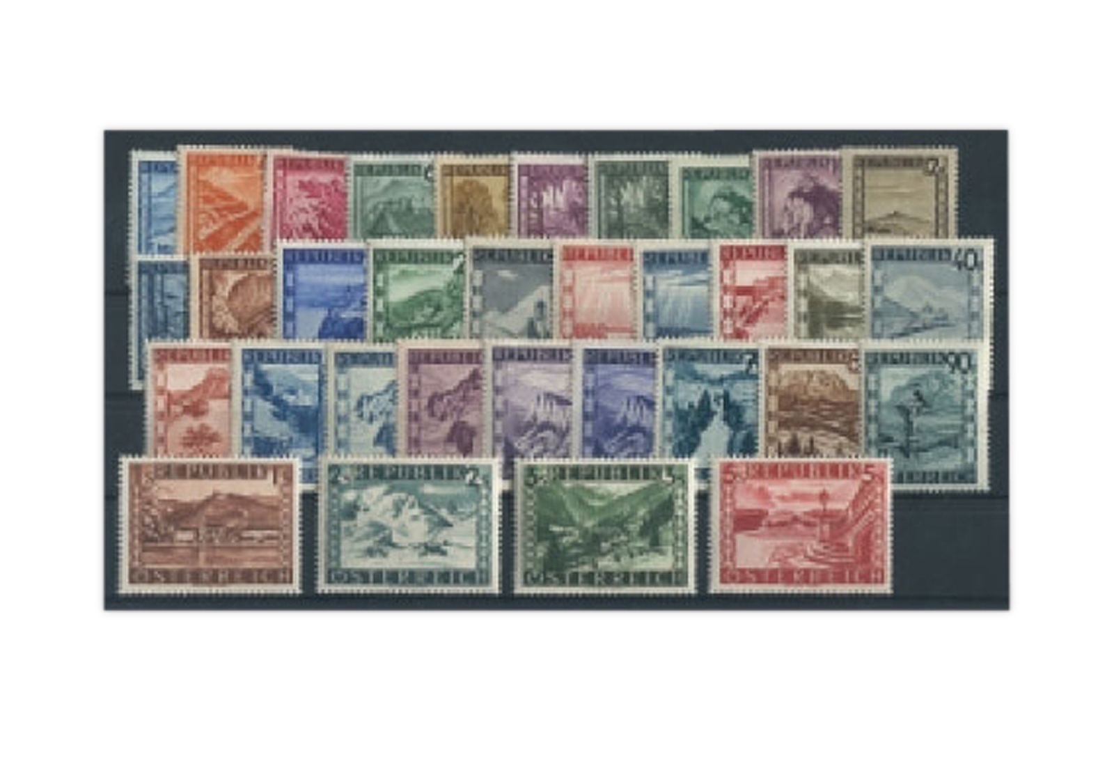 Österreich Frühausgaben Mi.Nr. 738/770 postfrisch