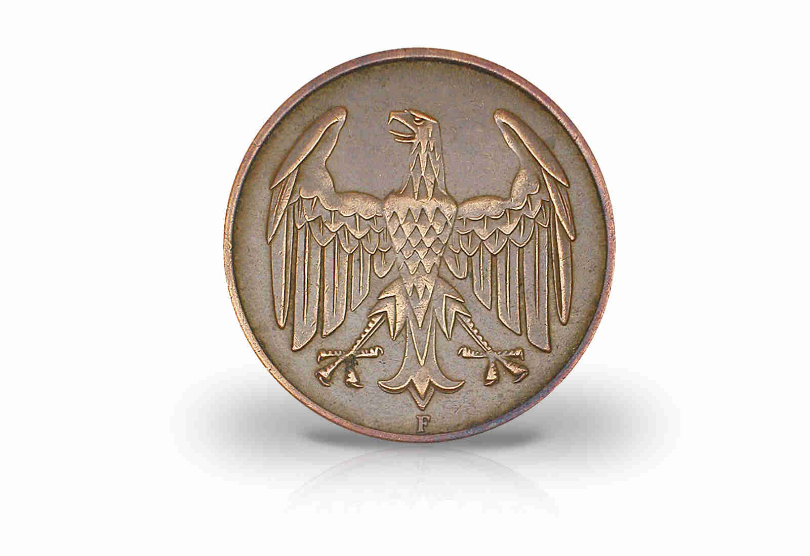 4 Pfennig 1932 Weimarer Republik Brüningtaler Prägestätte unserer Wahl Jaeger-Nr. 315