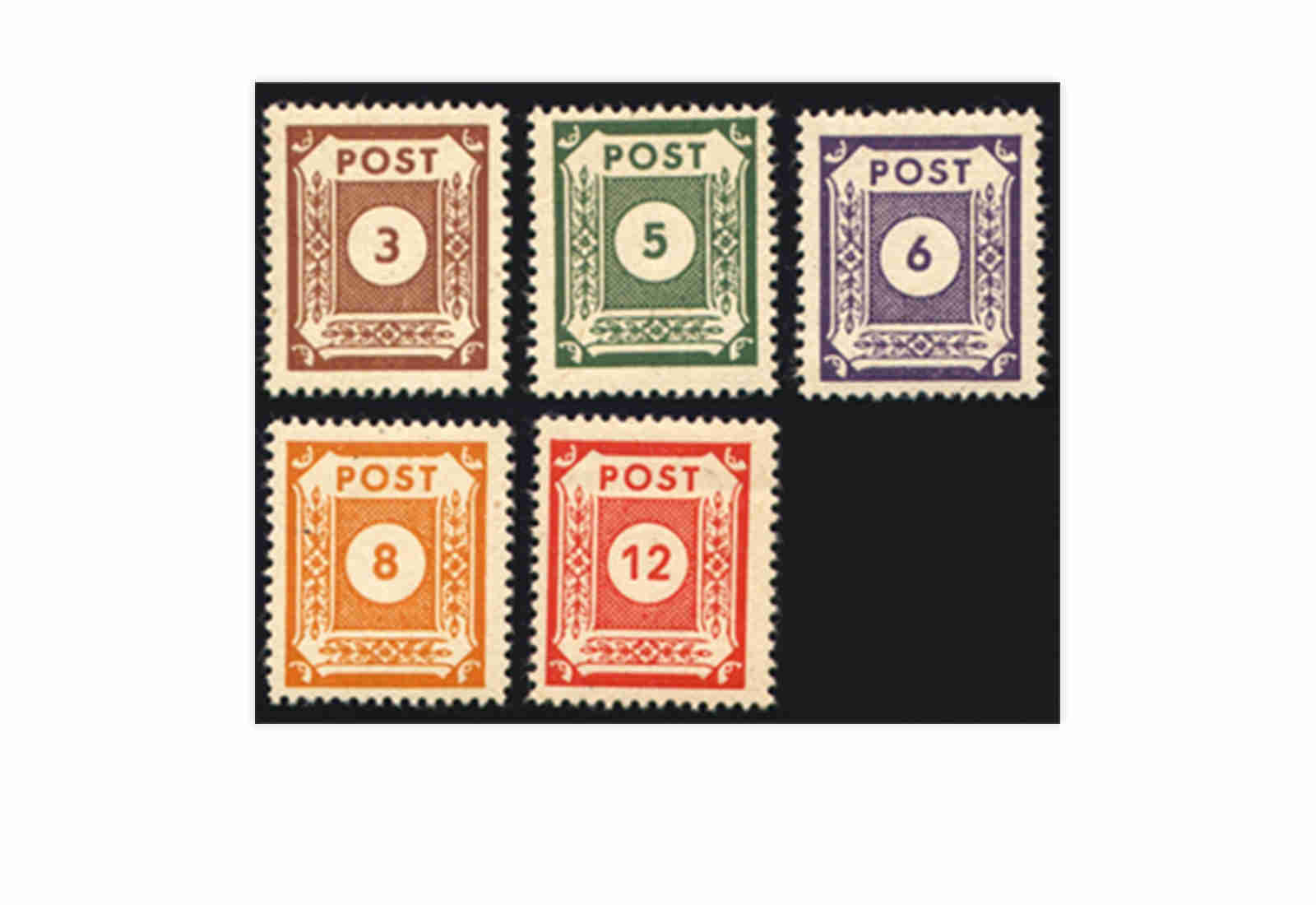 SBZ Michel 56 / 60 postfrisch