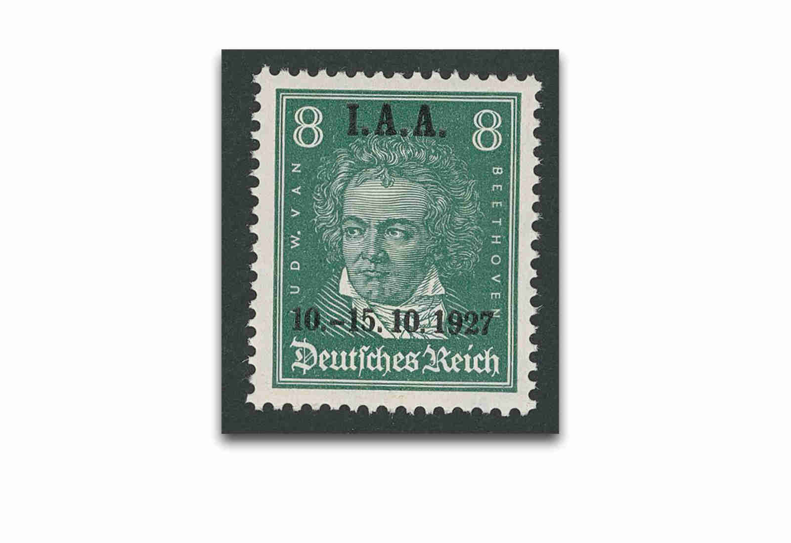 Deutsches Reich Michel-Nr. 407 Ludwig van Beethoven