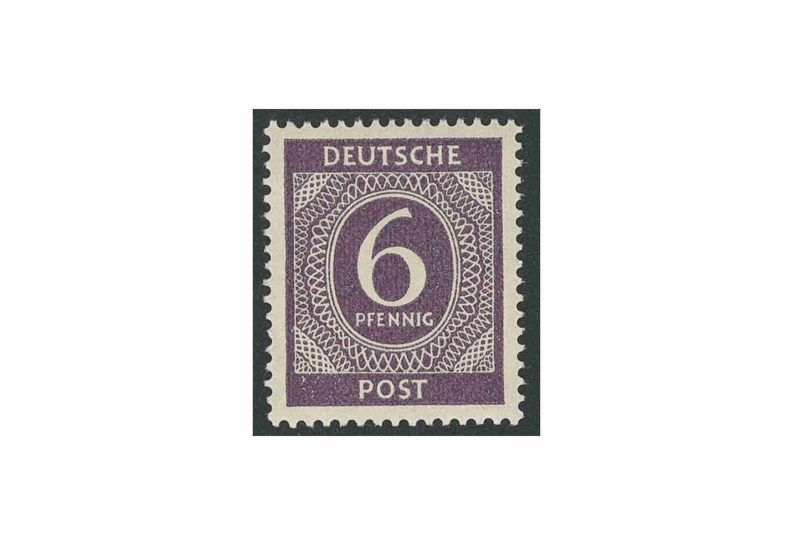 Briefmarke Alliierte Besetzung Kontrollrat I 1946 Michel-Nr. 916 c  postfrisch
