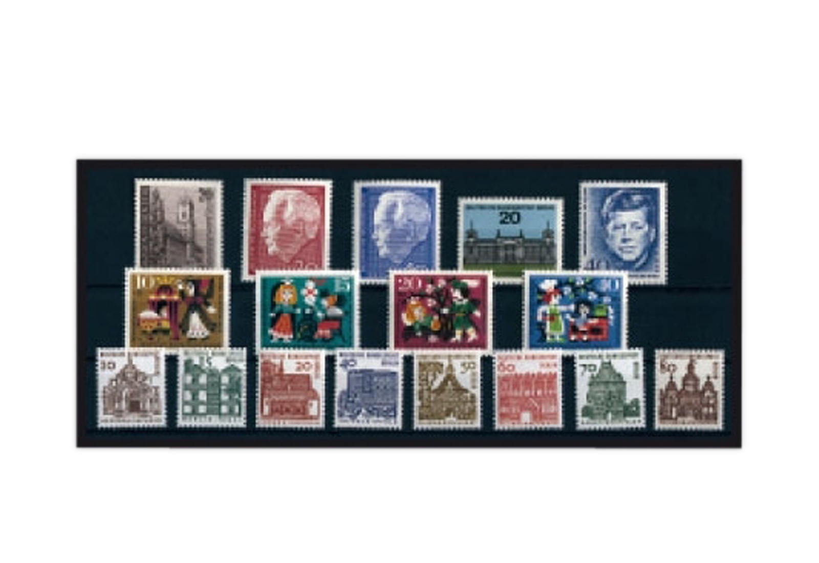 Berlin Jahrgang 1964 Mi.Nr. 233-249 postfrisch