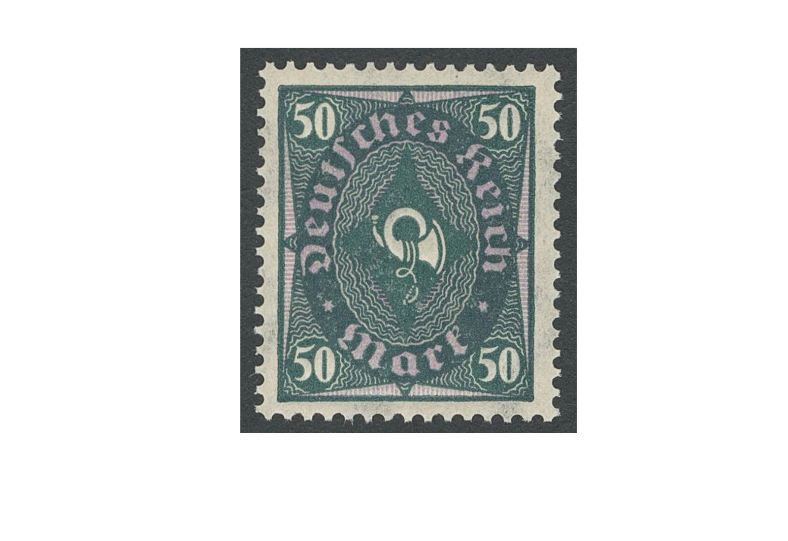 Briefmarke Deutsches Reich MiNr.: 209 W a z **