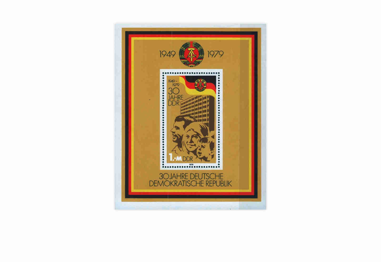 DDR Block 56 30 Jahre DDR 1979 postfrisch