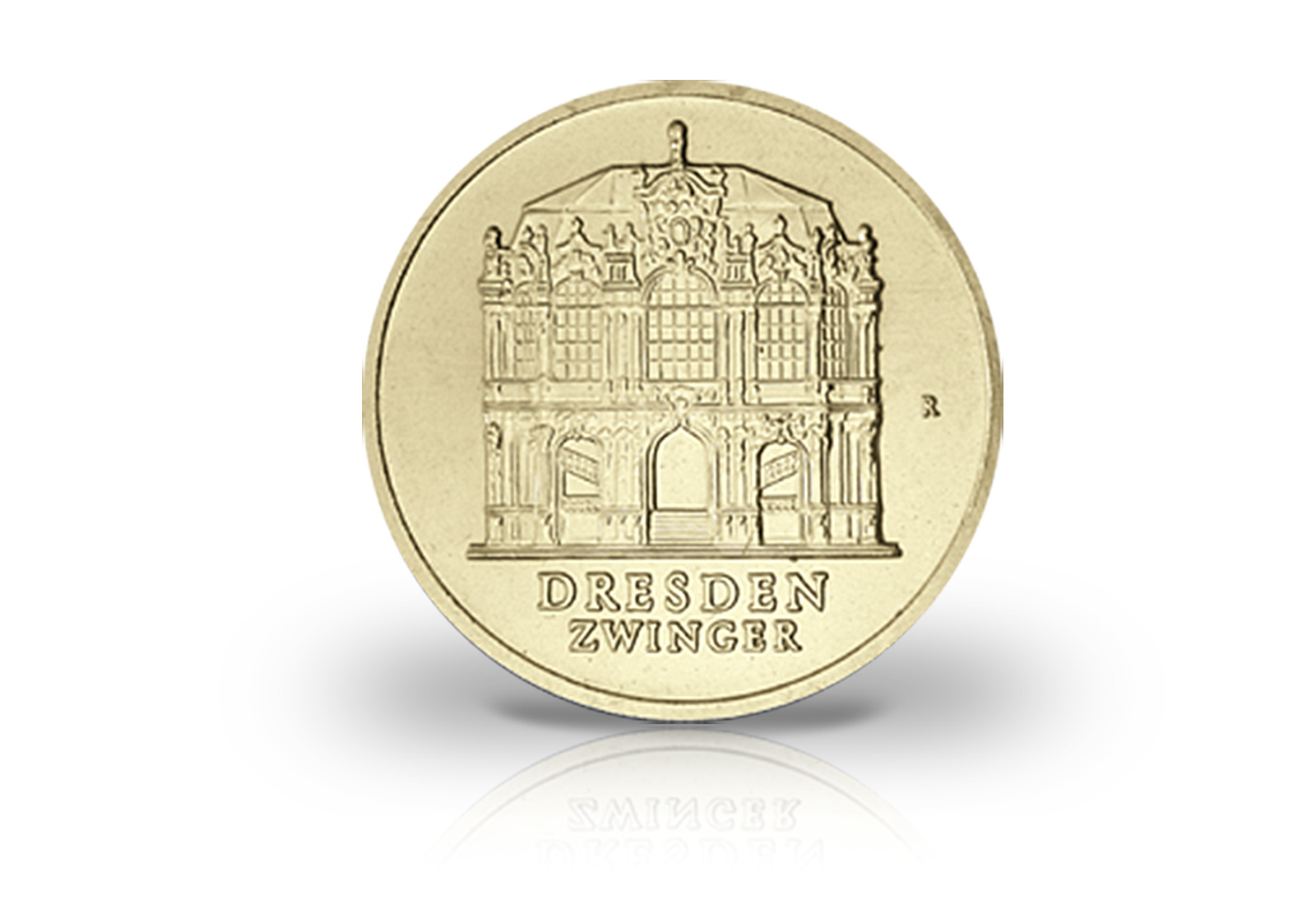 5 Mark Gedenkmünze 1985 DDR Wallpavillon Dredner Zwinger Jaeger-Nr. 1602