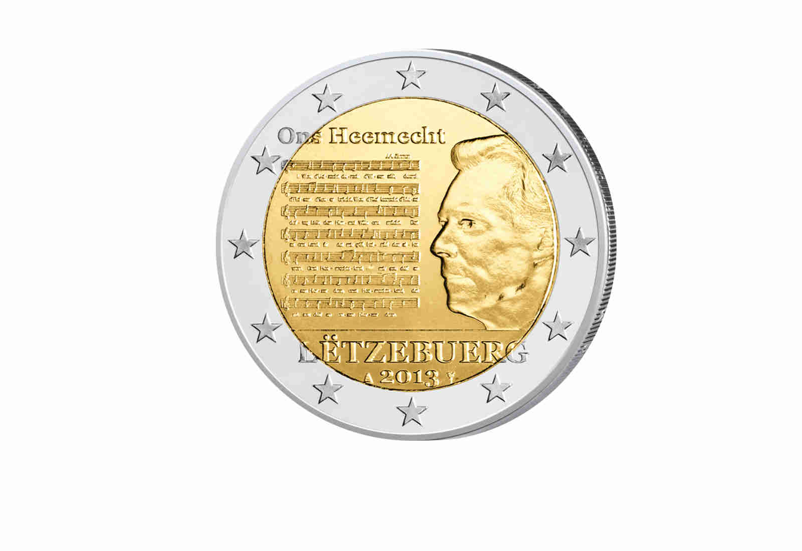 2 Euro 2013 Luxemburg Nationalhymne des Großherzogtums Luxemburg
