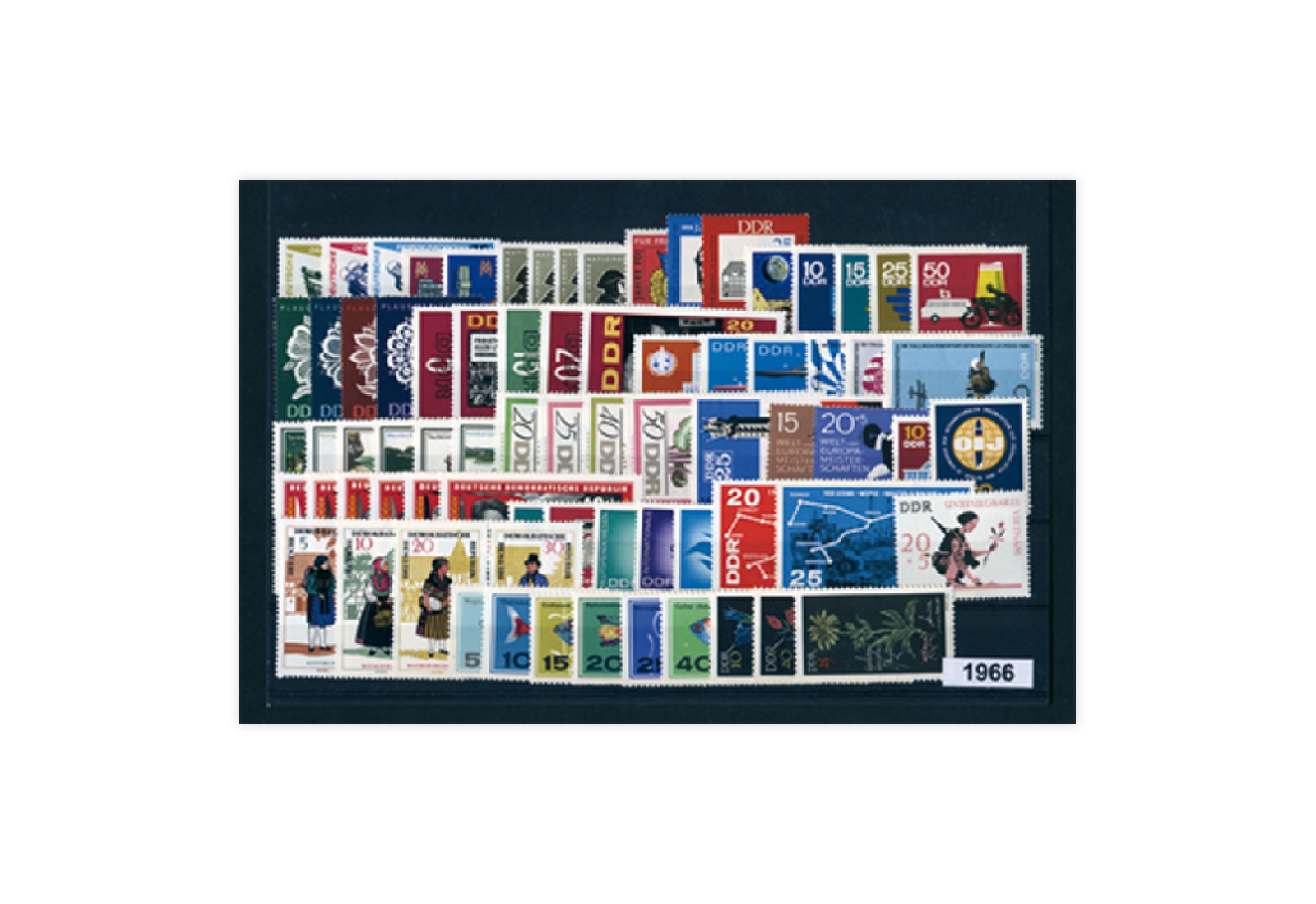DDR Jahrgang 1966 postfrisch
