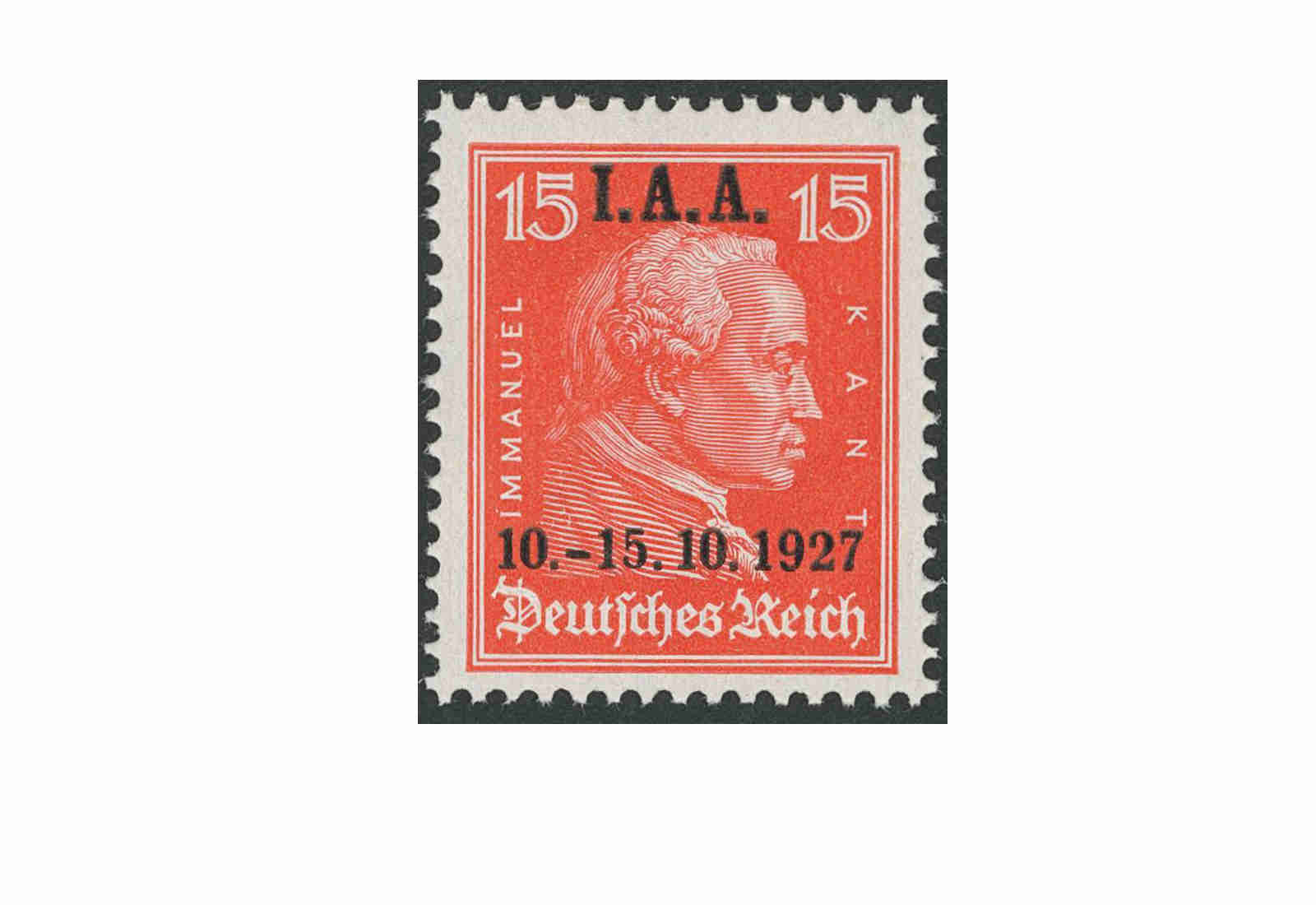 Briefmarke Deutsches Reich Emmanuel Kant Mi-Nr. 408 postfrisch