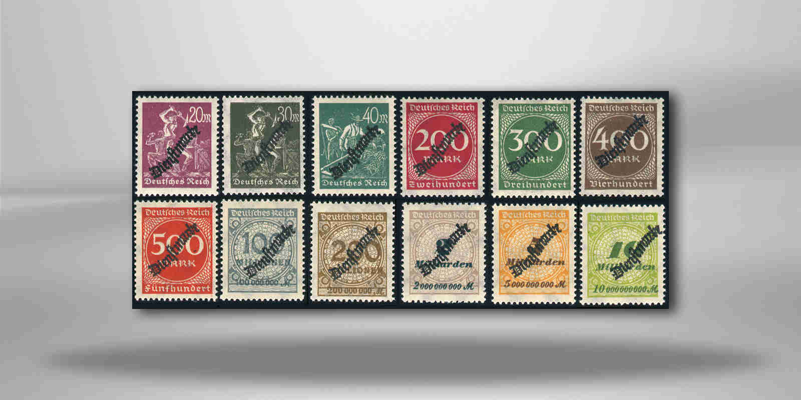 Deutsches Reich Mi. Nr. D 75/88 postfrisch