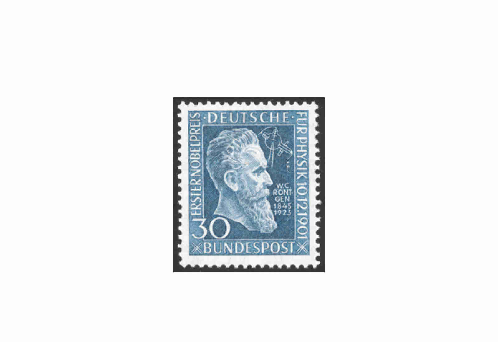 Briefmarke BRD Röntgen 1951 Michel-Nr 147 postfrisch