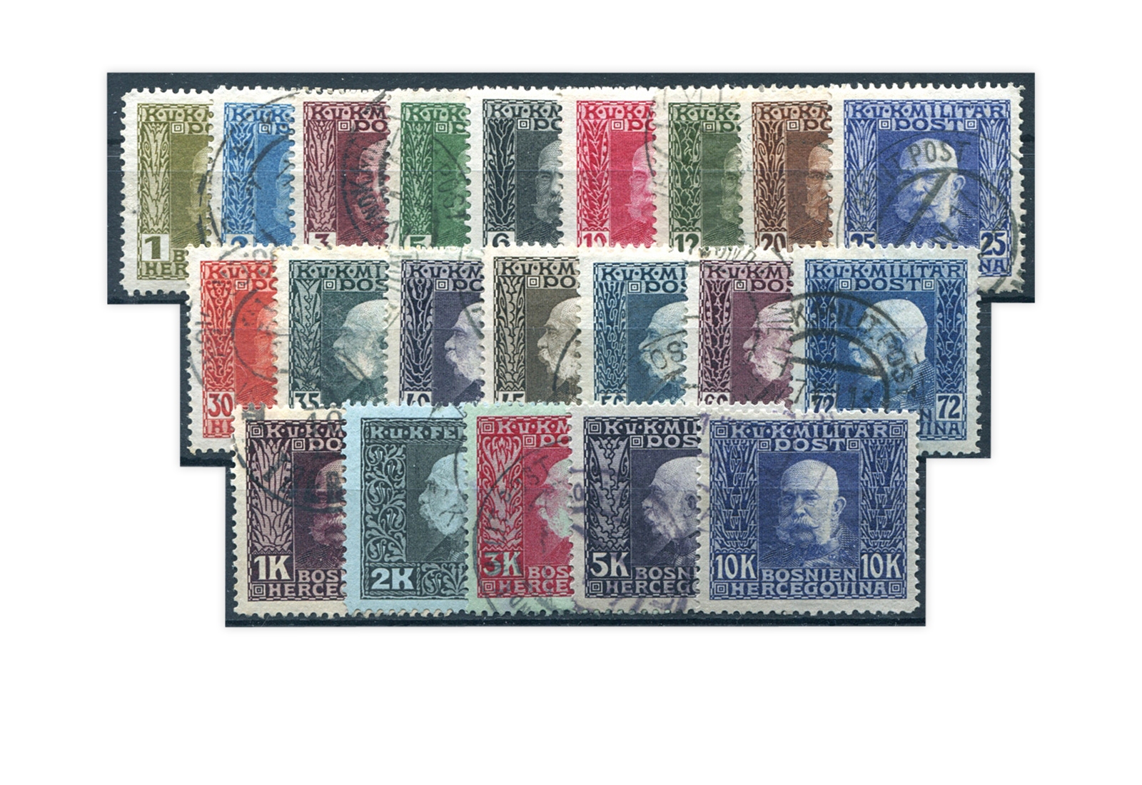 Bosnien/Herzegowina Franz Joseph I. Mi.Nr. 64/84 gest.