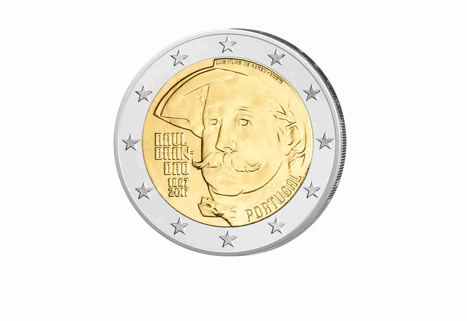 2 Euro 2017 Portugal 150. Geburtstag Raul Brandao