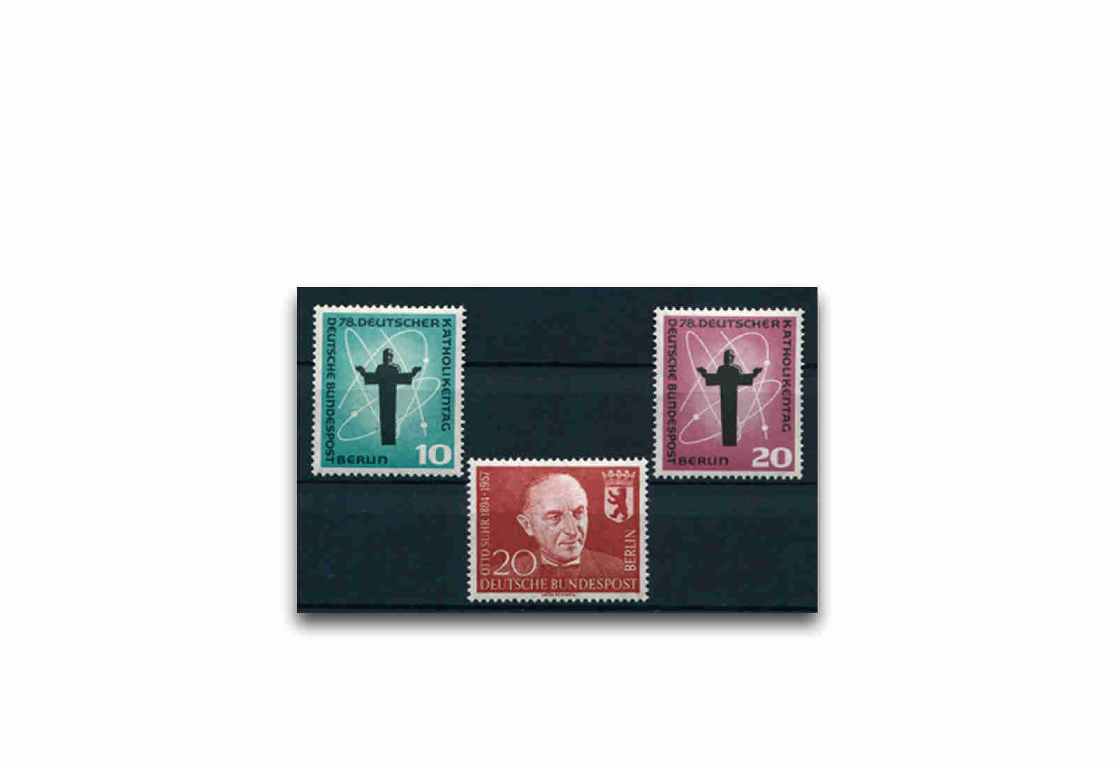 Berlin Jahrgang 1958 Mi.Nr. 179-181 postfrisch