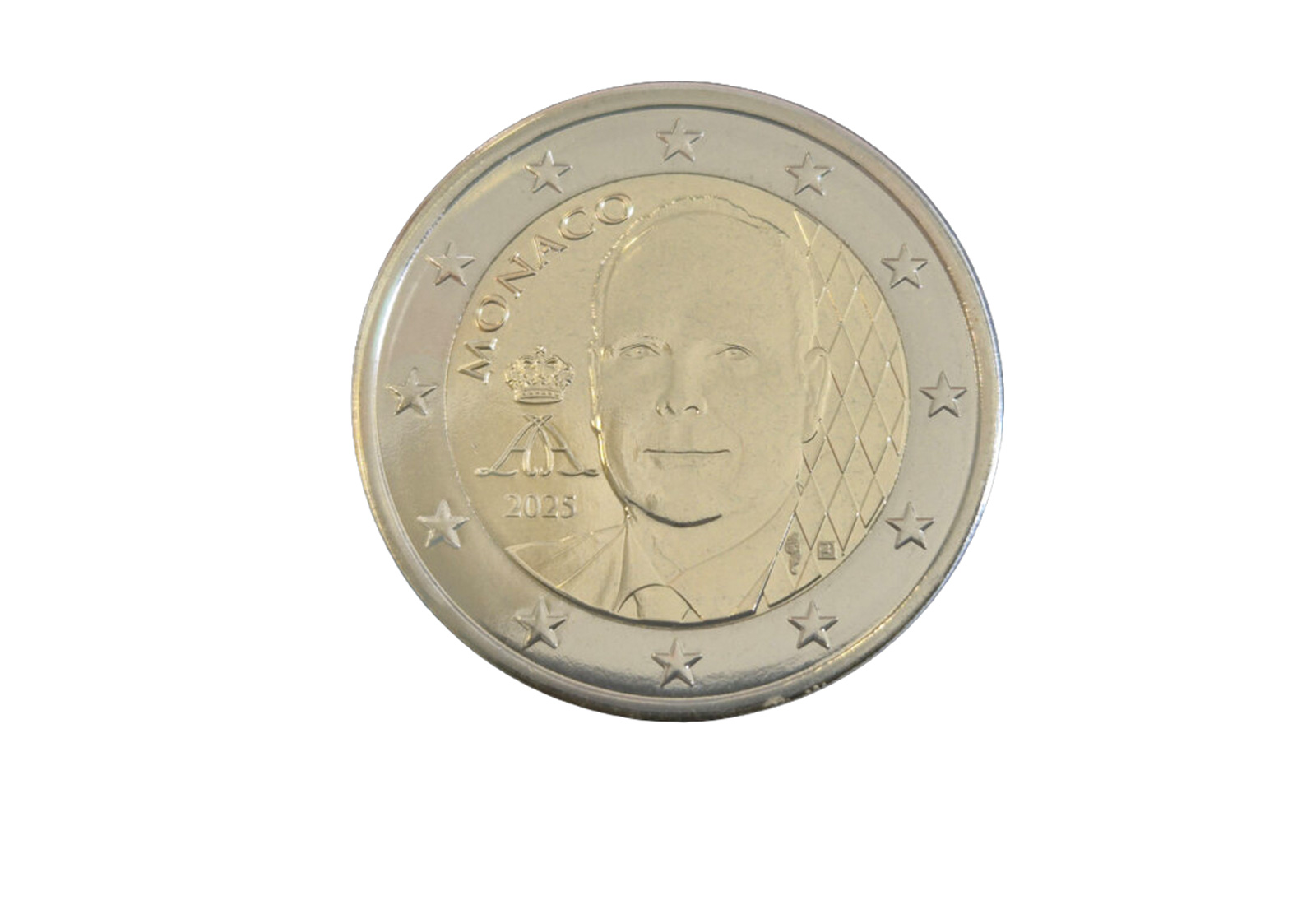 2 Euro 2025 Monaco Kursmünze bfr