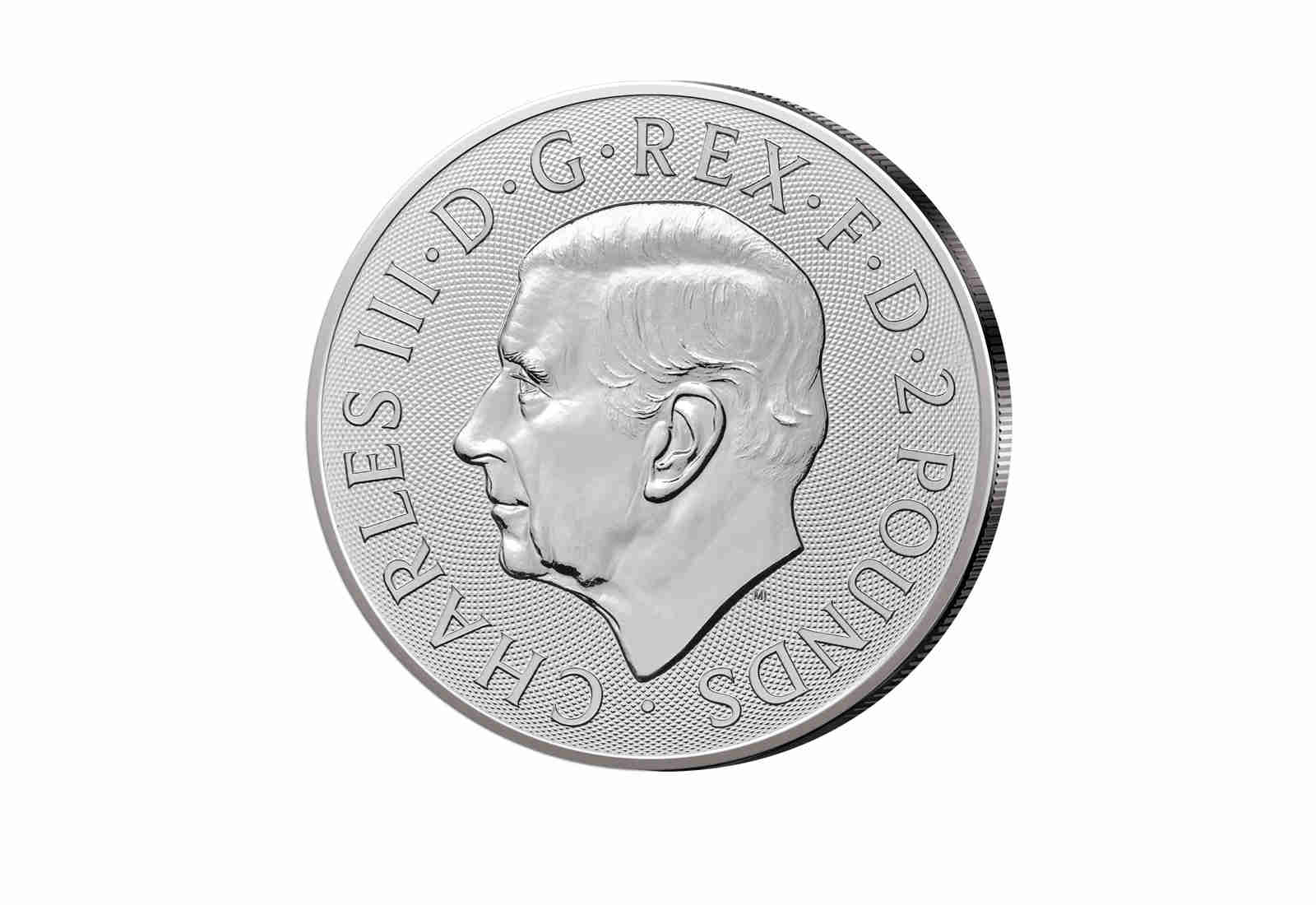 Britannia  1 oz 999/1000 Silber 2025 Großbritannien in 25er Tube King Charles III.