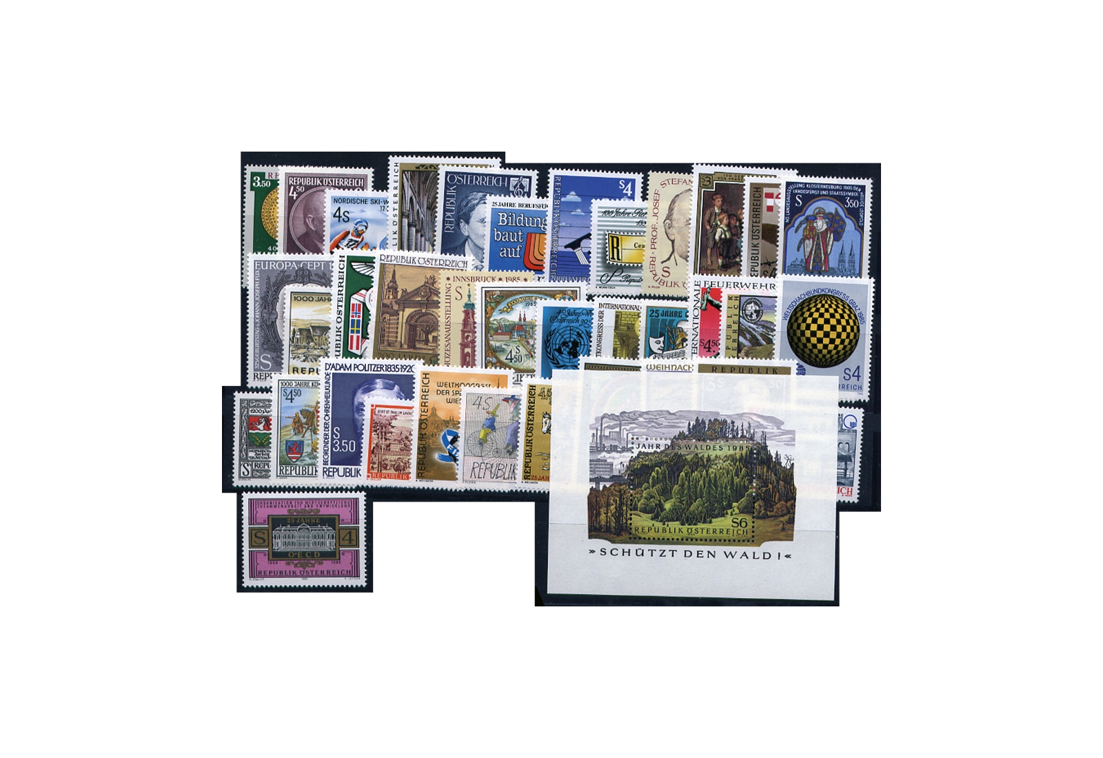 Österreich Jahrgang 1985 postfrisch
