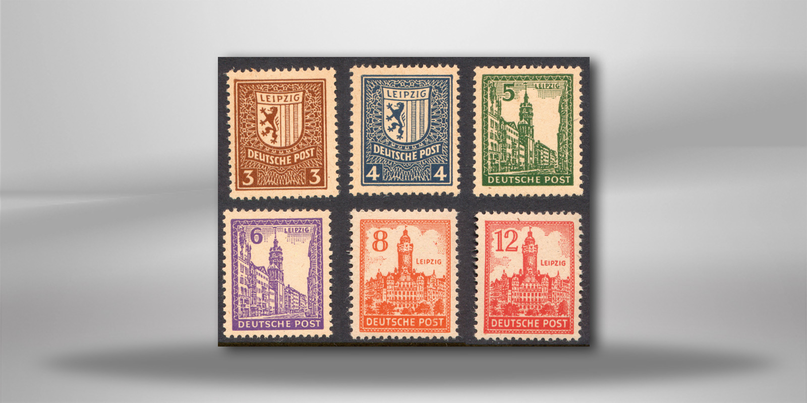 SBZ Michel-Nr. 156 x/161 x postfrisch