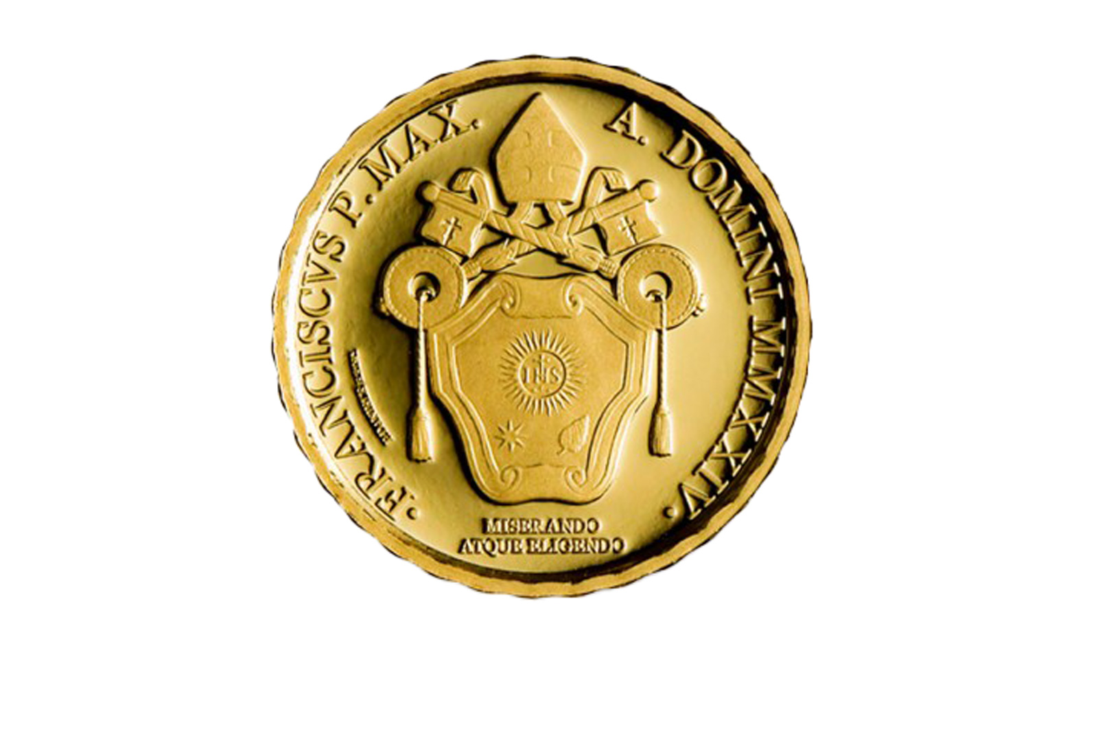 10 Euro Gold 2024 Vatikan Die Taufe PP