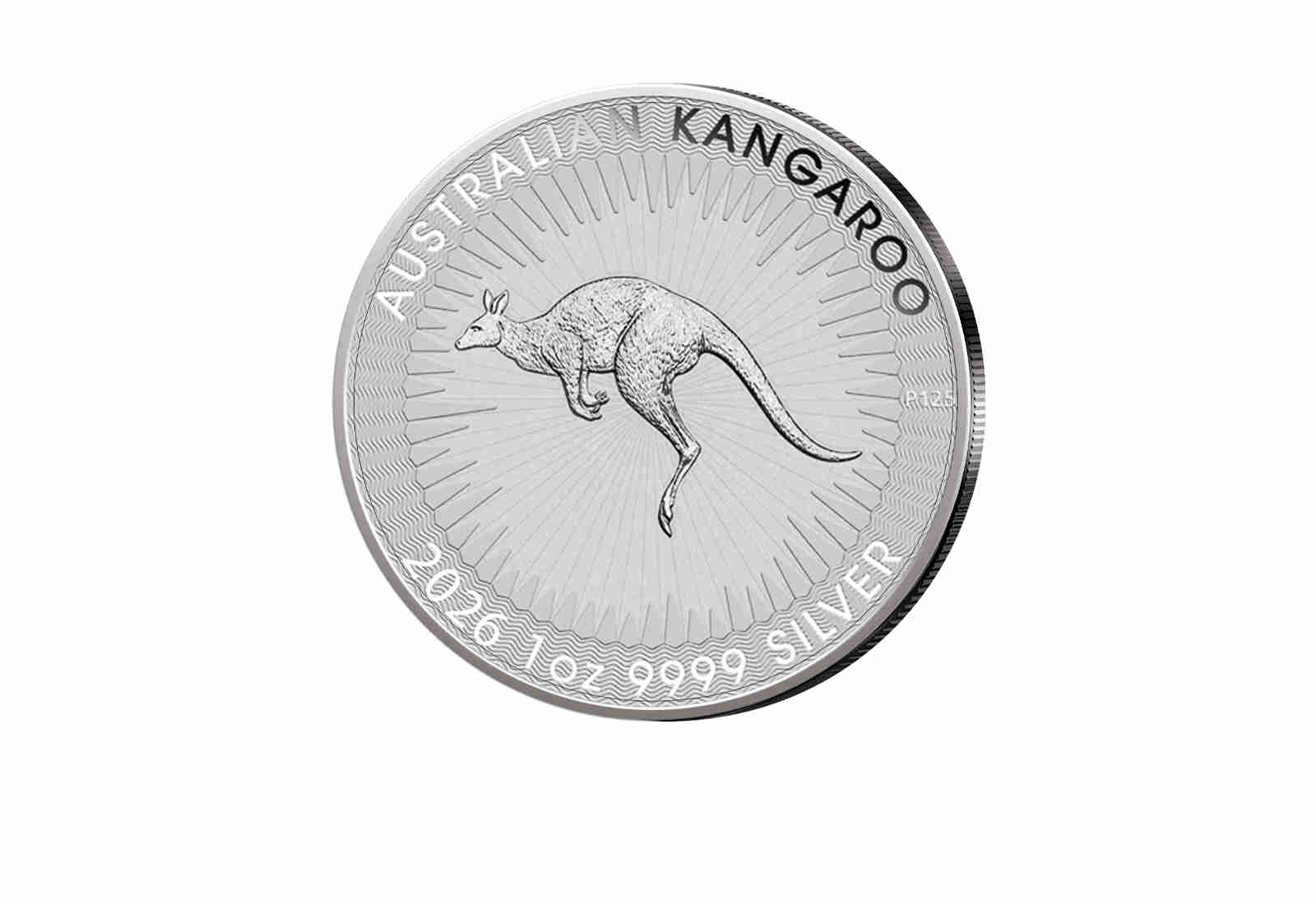 Känguru 1 oz Silbermünze 2026 Australien