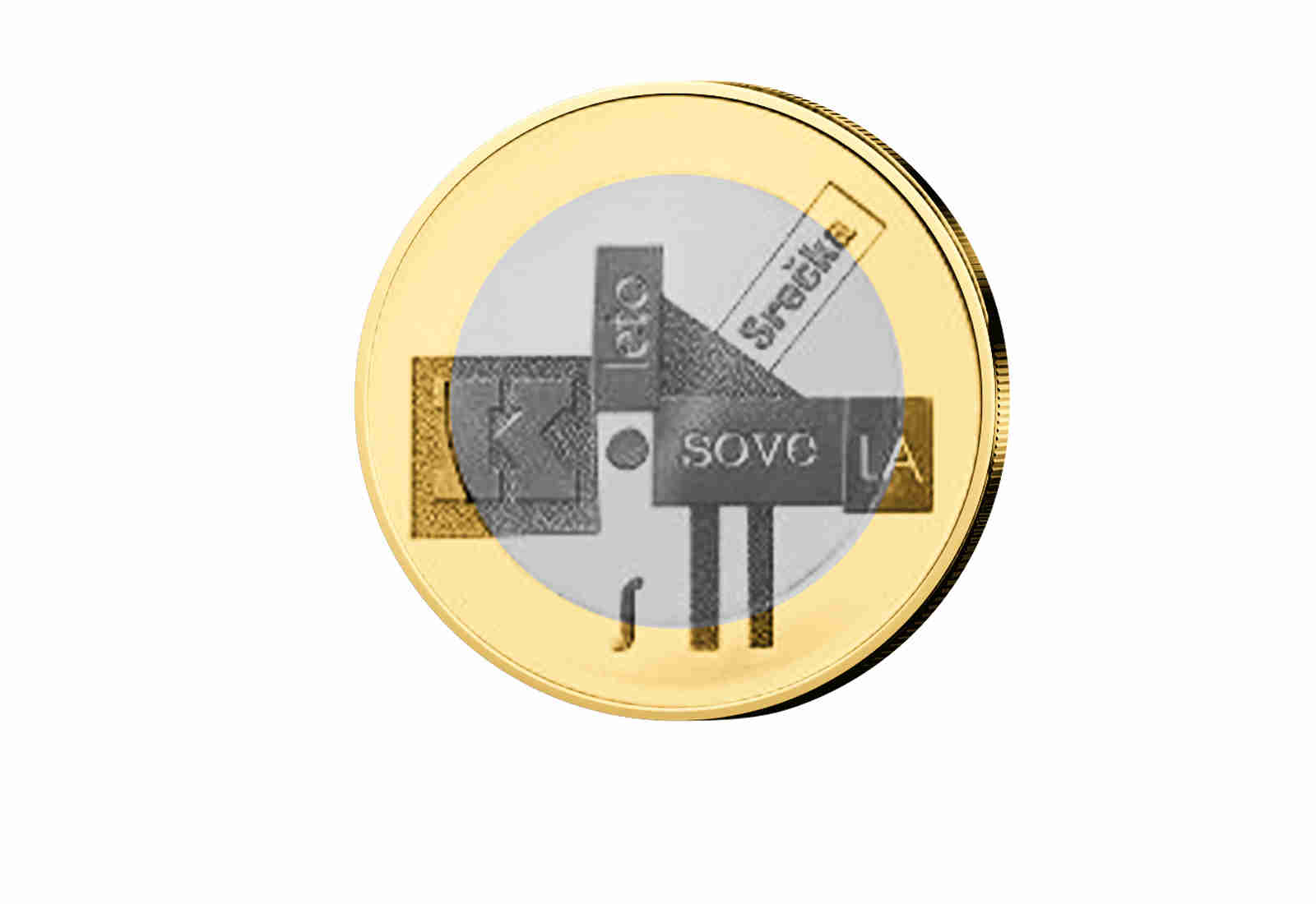 3 Euro 2026 Slowenien Jahr des Dichters Srecko Kosovel