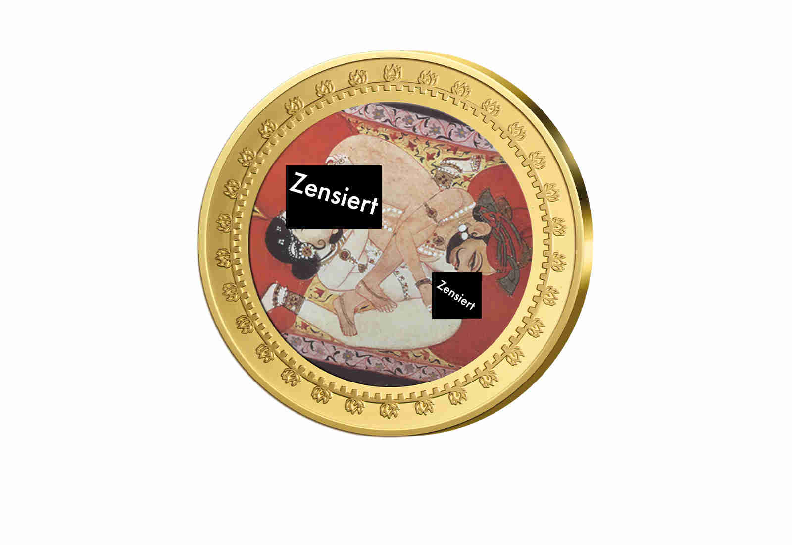 Kamasutra Farbapplikation Krähenvereinigung