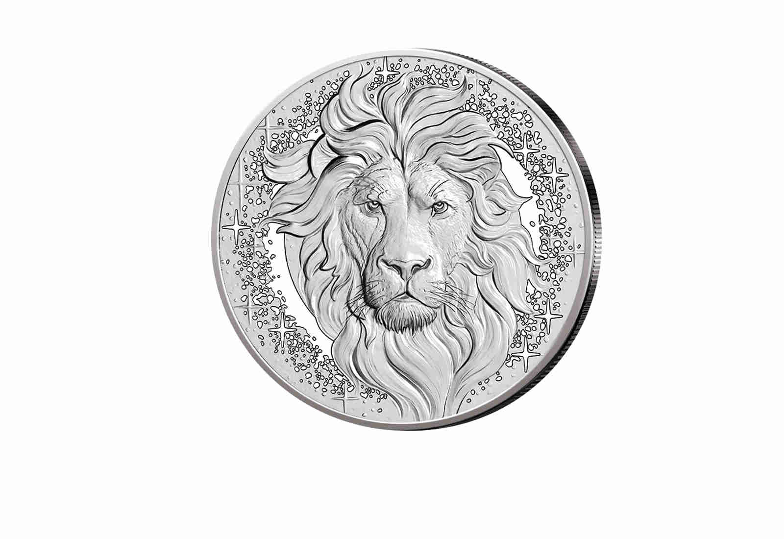 20 Euro Silbermünze 2026 Österreich Löwe - Serie: Sternbilder